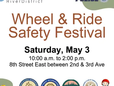 Wheel and Ride Safety Fesitval happening Sat. May 3rd