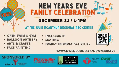 New Year's Eve family celebration