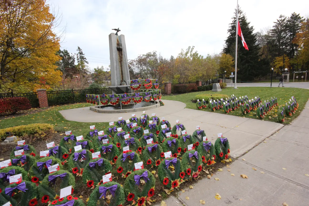 OS Cenotaph Photo By Owen Sound Legion