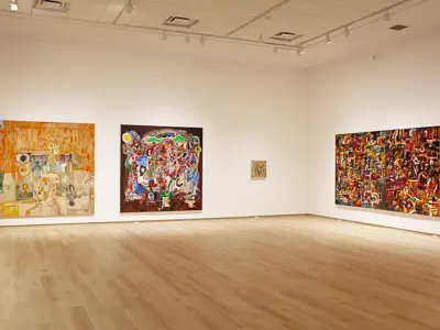 Installation view of Harold Klunder: The Dance of Life