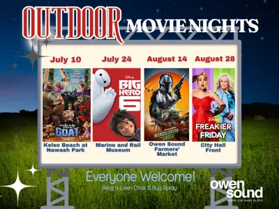 2026 Outdoor Movie Nights info