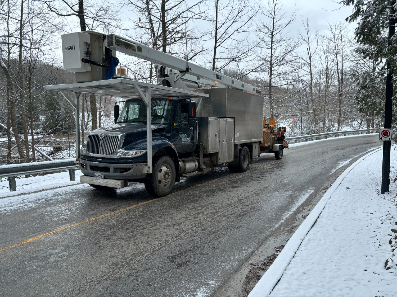 A City of Owen Sound truck