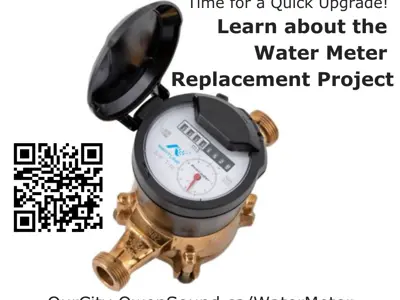 Learn about the water meter replacement project at OurCity.OwenSound.ca