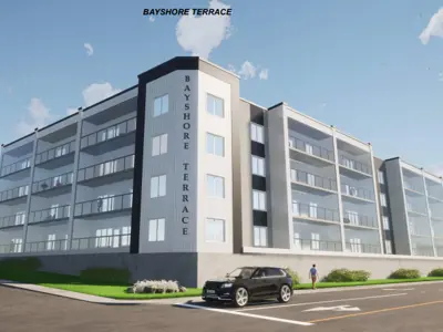 Artist's rendering of Bayshore Terrace building