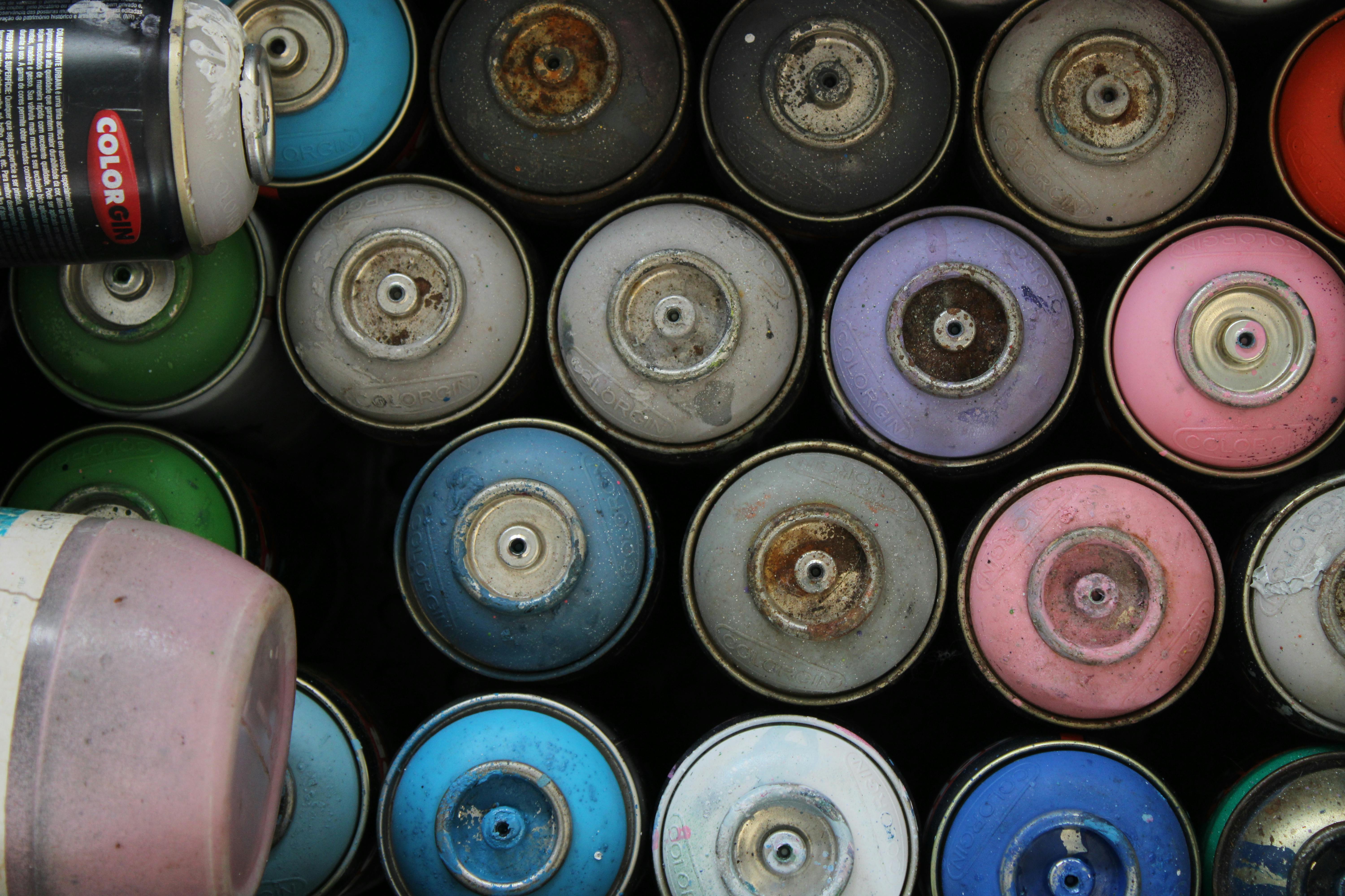 paint cans