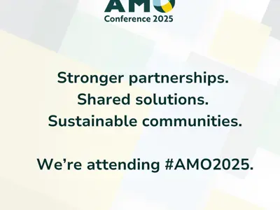 Image says we're attending AMO