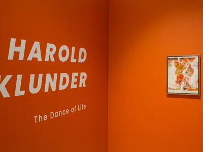 Installation view of Harold Klunder: The Dance of Life
