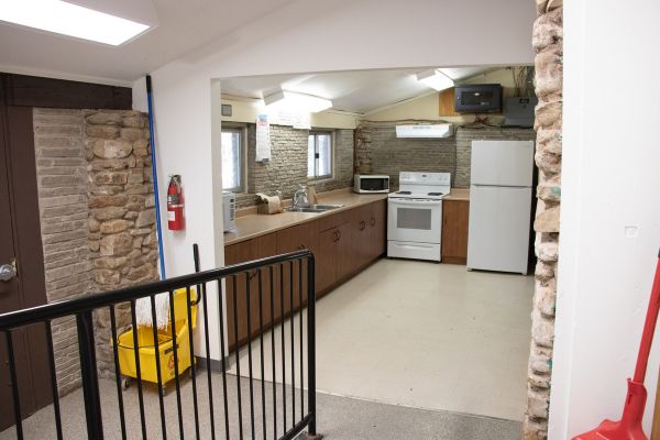 Inside Harrison Park Community Centre Kitchen