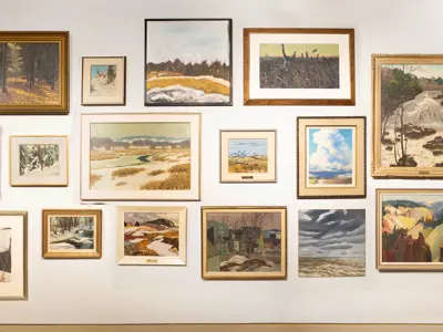 Installation view of Forecast: January to June