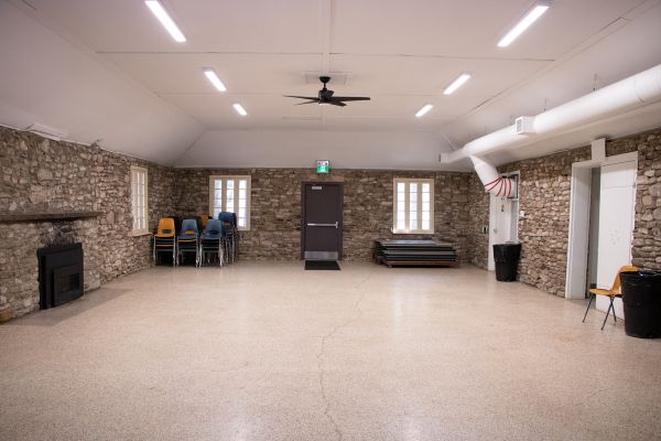 Inside Harrison Park Community Centre