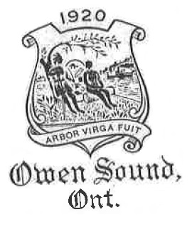 Owen Sound's Original Coat of Arms