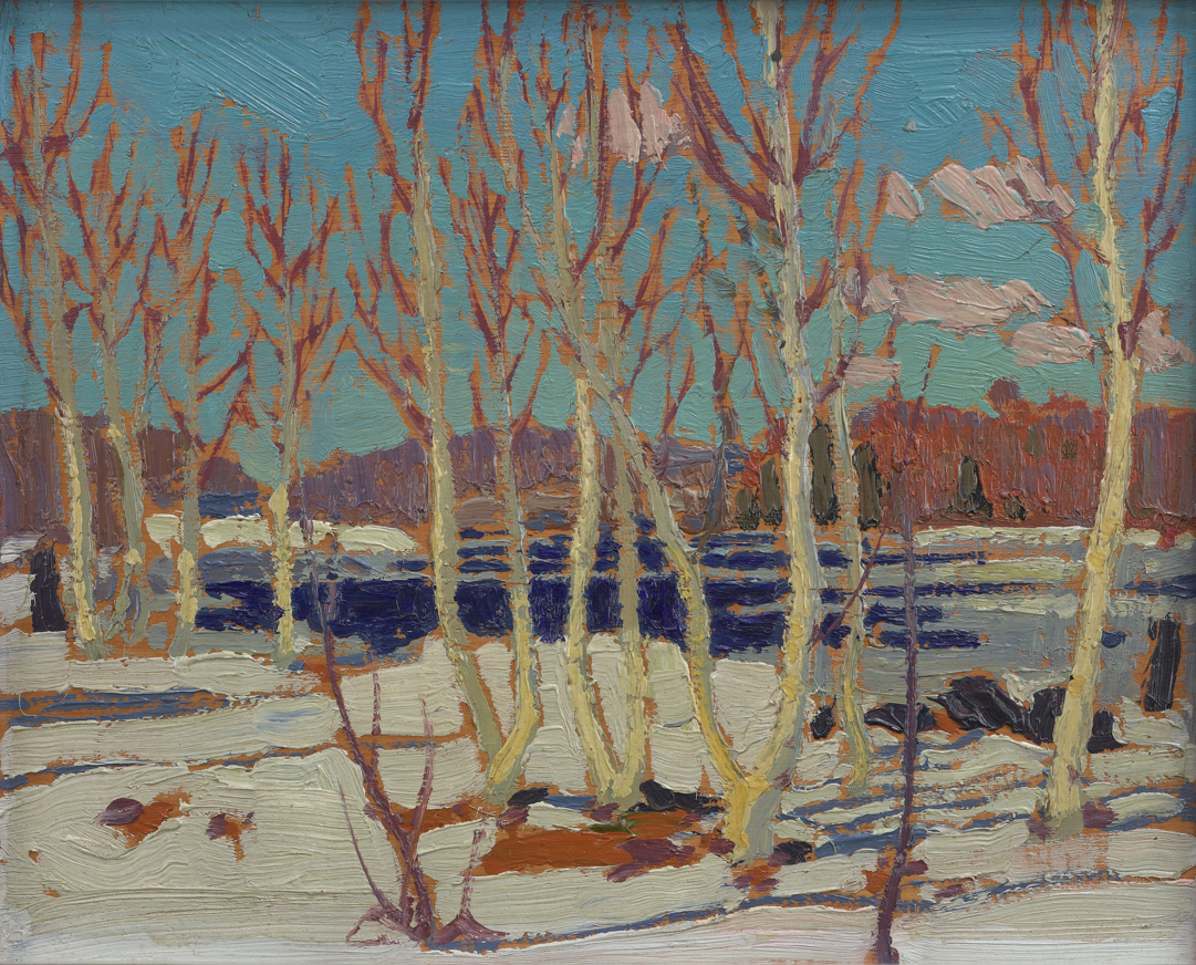 Tom Thomson, April in Algonquin