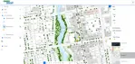 Image of the public interactive GIS map