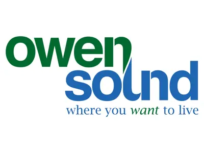 City of Owen Sound logo with 'where you want to live' tagline